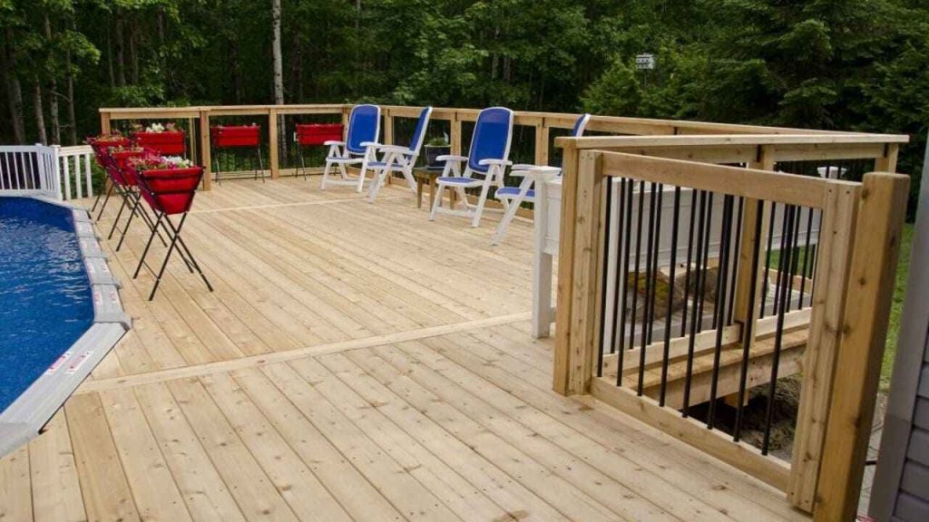 pool deck